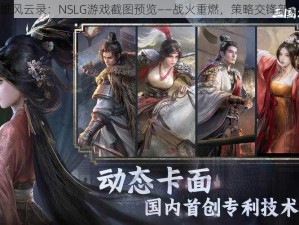 三国英雄风云录：NSLG游戏截图预览——战火重燃，策略交锋新篇章开启