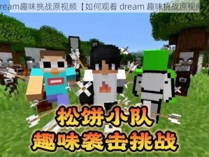 dream趣味挑战原视频【如何观看 dream 趣味挑战原视频？】