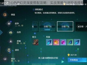 诺亚之心PVP幻灵深度搭配攻略：实战策略与进阶选择指南