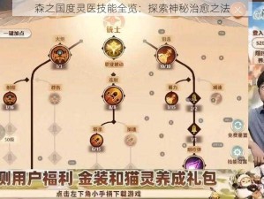 森之国度灵医技能全览：探索神秘治愈之法