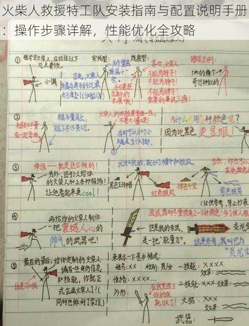 火柴人救援特工队安装指南与配置说明手册：操作步骤详解，性能优化全攻略