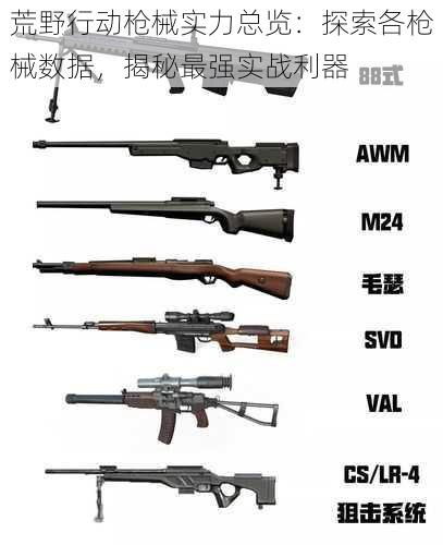 荒野行动枪械实力总览：探索各枪械数据，揭秘最强实战利器