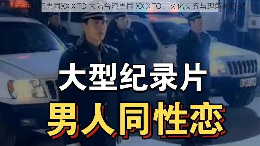 大陆台湾男同XXⅩTO 大陆台湾男同 XXⅩTO：文化交流与理解的桥梁