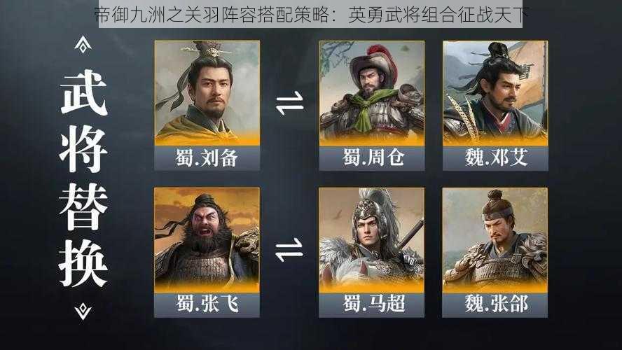 帝御九洲之关羽阵容搭配策略：英勇武将组合征战天下