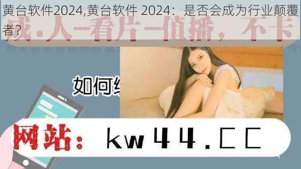 黄台软件2024,黄台软件 2024：是否会成为行业颠覆者？