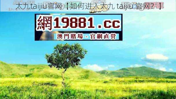 太九taijiu官网【如何进入太九 taijiu 官网？】