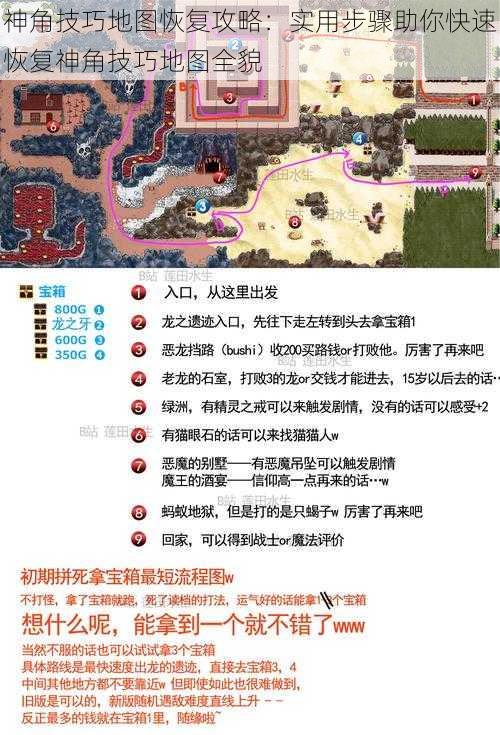 神角技巧地图恢复攻略：实用步骤助你快速恢复神角技巧地图全貌