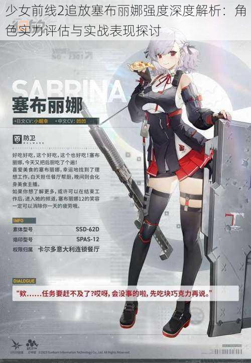 少女前线2追放塞布丽娜强度深度解析：角色实力评估与实战表现探讨