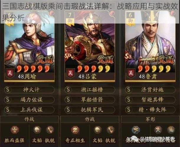 三国志战棋版乘间击瑕战法详解：战略应用与实战效果分析