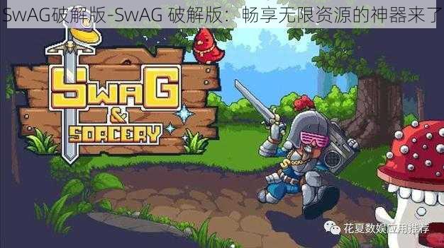 SwAG破解版-SwAG 破解版：畅享无限资源的神器来了