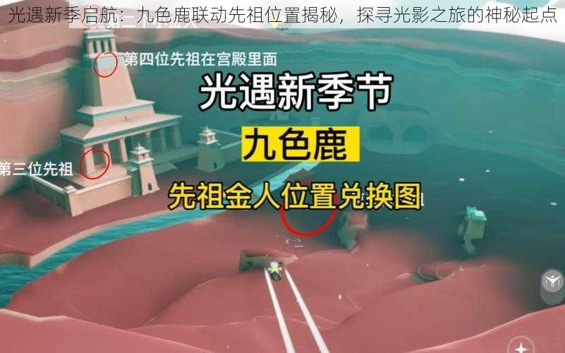 光遇新季启航：九色鹿联动先祖位置揭秘，探寻光影之旅的神秘起点